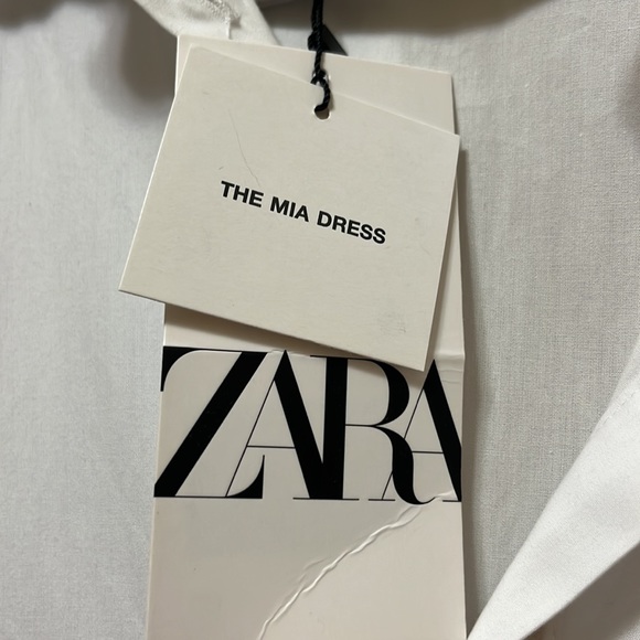 Gorgeous classy white zara dress - Picture 7 of 8